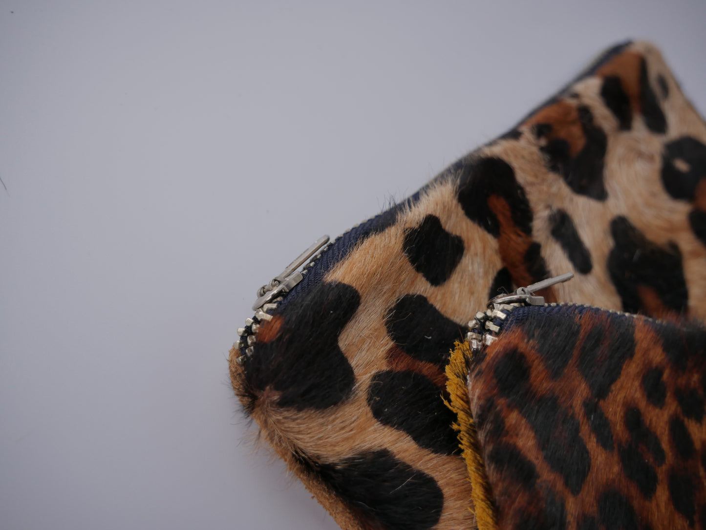 The Longleat Pouch - Leopard print large